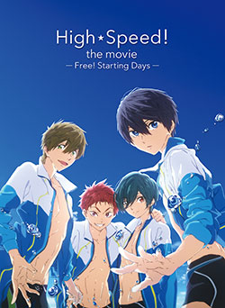 [319872-172]Free! フリー(5枚セット)映画 ハイ☆スピード! + 劇場版 絆、約束 + 特別版 + 劇場版 夢【全巻 アニメ  DVD】ケース無:: レンタル落ち